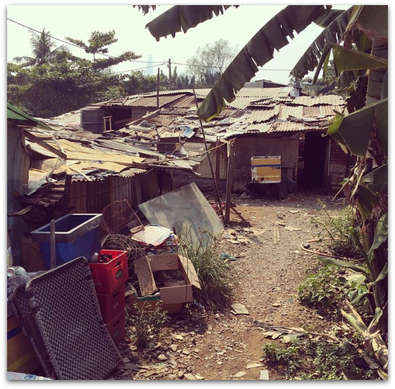 Shack in Vietnam Poor People 3rd World Poverty