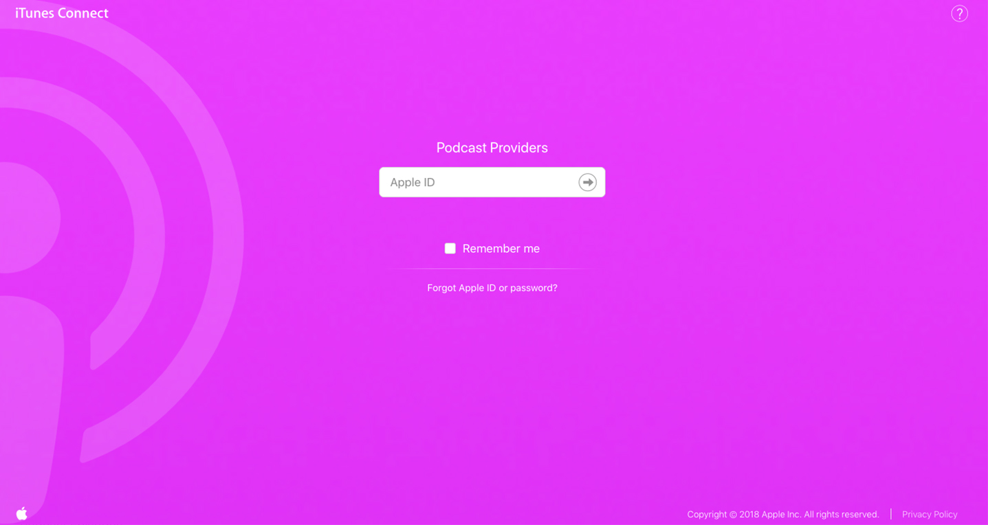 Add Podcast to iTunes - Step 1
